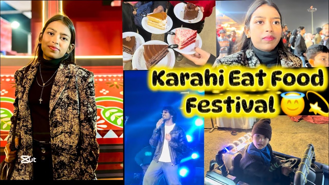 Hum sab gaye Karachi Eat Food Festival 😇Bht maza aya🤗