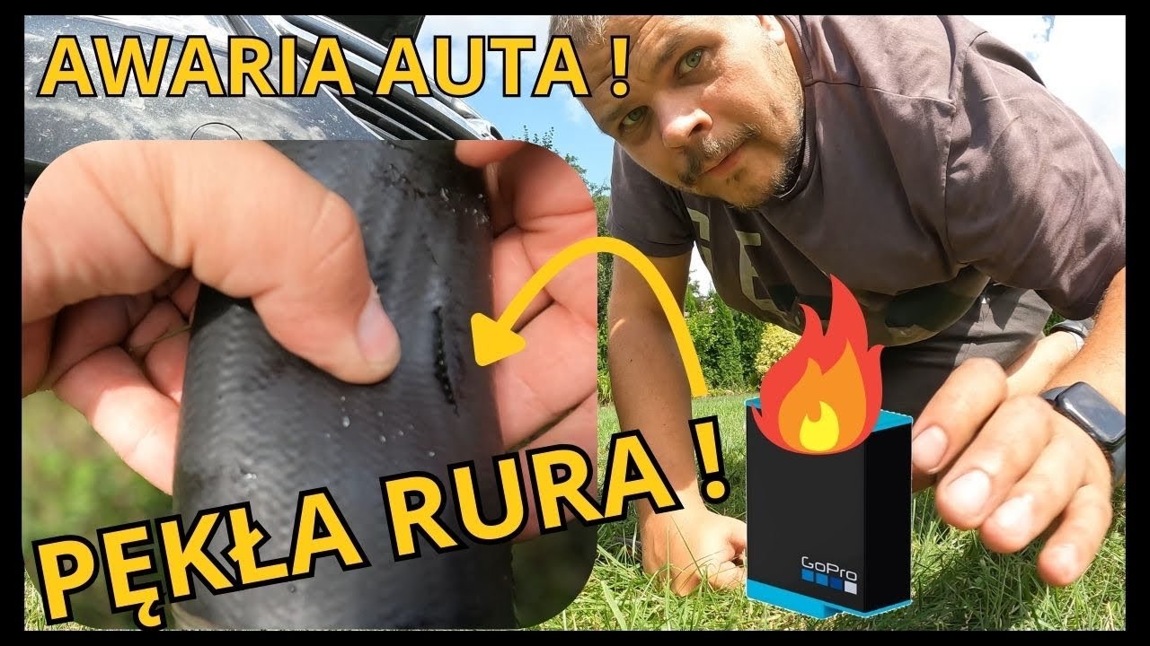 AWARIA AUTA! Wymieniam rurę intercoolera w #OpelInsignia | Bateria GoPro prawie wybuchła! | odc. 4