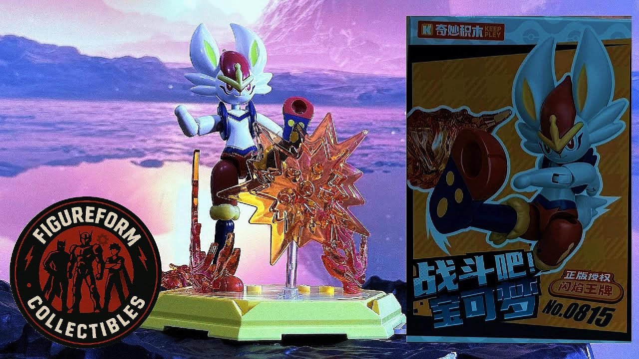 Cinderace Looks AMAZING in Kit Form! | Keepley Pok&eacute;mon Fight Build & Review