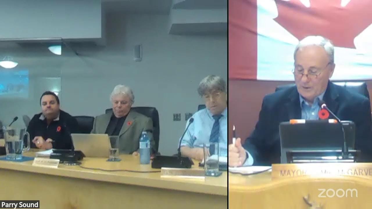 Parry Sound Council Meeting November 4, 2025