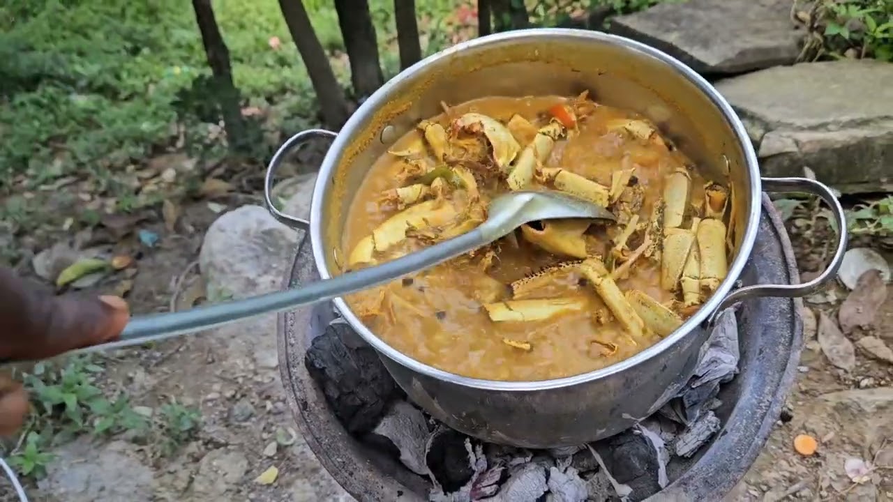 How to cook Jamaican Crab tomaly Done By The Great Socks