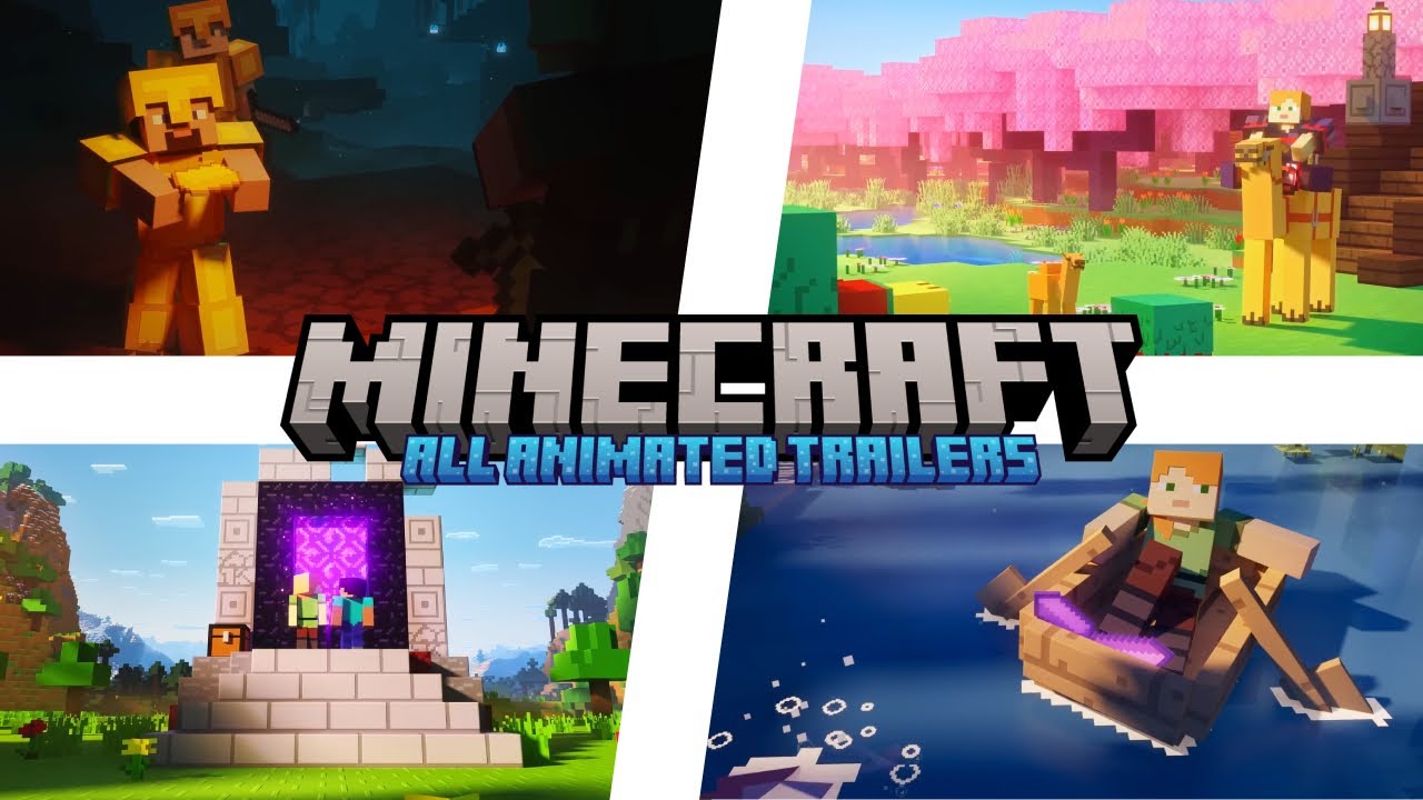 Minecraft Trailer Compilation (2019–2026) | All Update Trailers