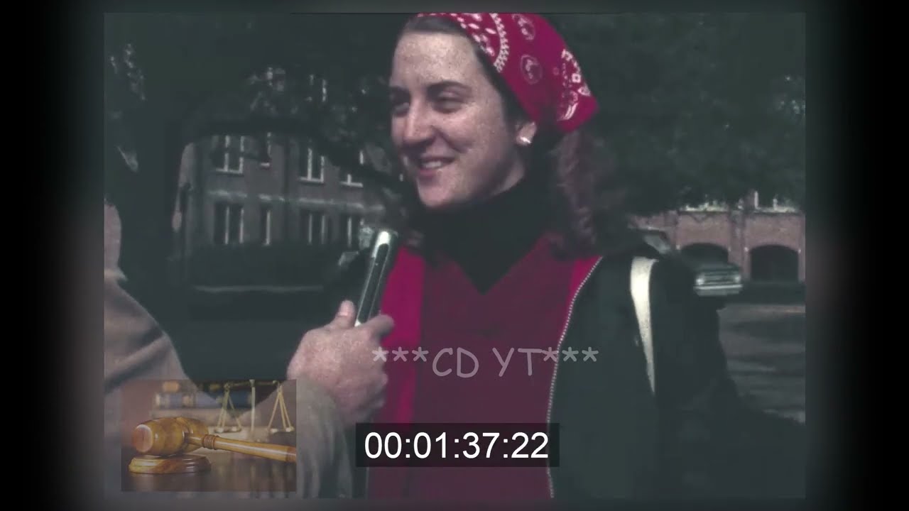 (Ted Bundy) Day after Chi Omega Murders (Raw footage)