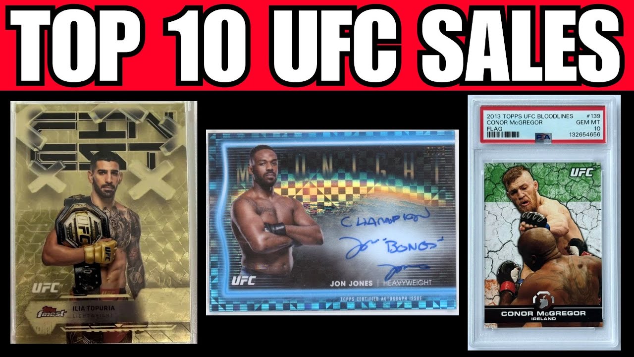 UFC Top 10 Card Sales — Week of Dec 30, 2025 to Jan 5, 2026 - Conor on the Move!