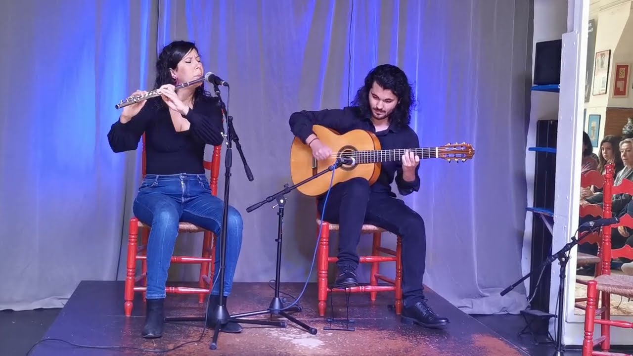 Pau Domènech y Sara Brito  interpretan Granaína de Tía Marina  de Josemi Carmona