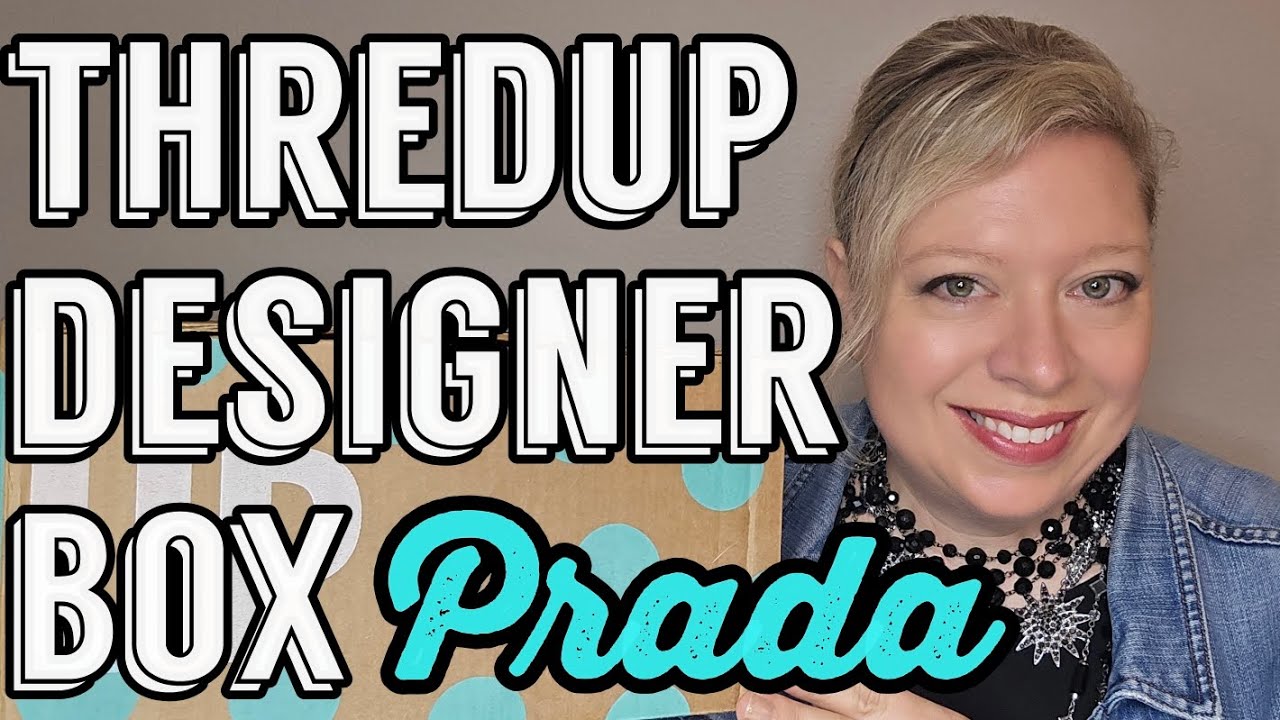 PRADA & LOUBOUTIN in this Thredup DIY Designer Rescue Box Unboxing BONUS Jewelry Sale! #mysterybox
