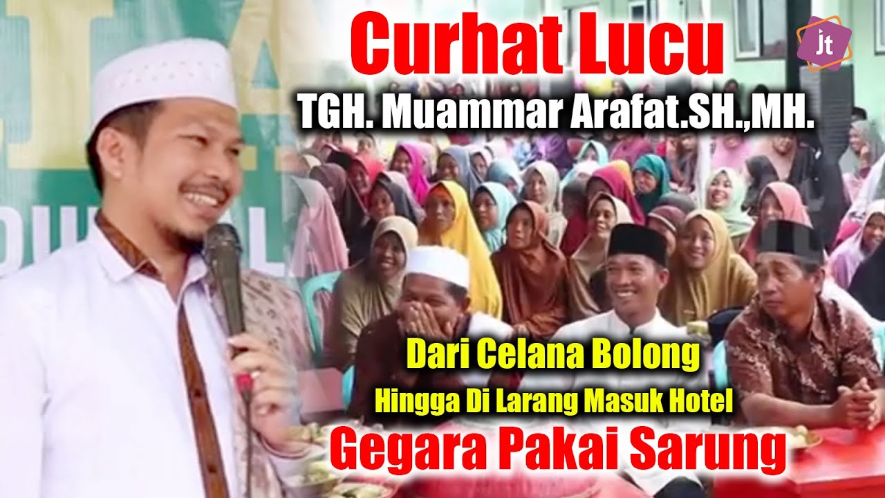 Blak Blakan..!! Curhat Lucu TGH. Muammar Ujian Jadi Penceramah