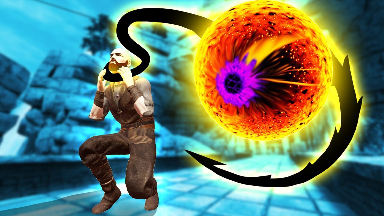 My Eyeball Friend betrays me with Overpowered Sun Powers in Blades and Sorcery VR Mods