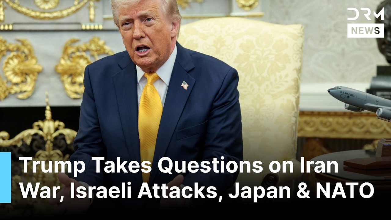 BREAKING NEWS: Trump Takes Questions on Iran War, Presses Japan on Role in Iran War | AC1G