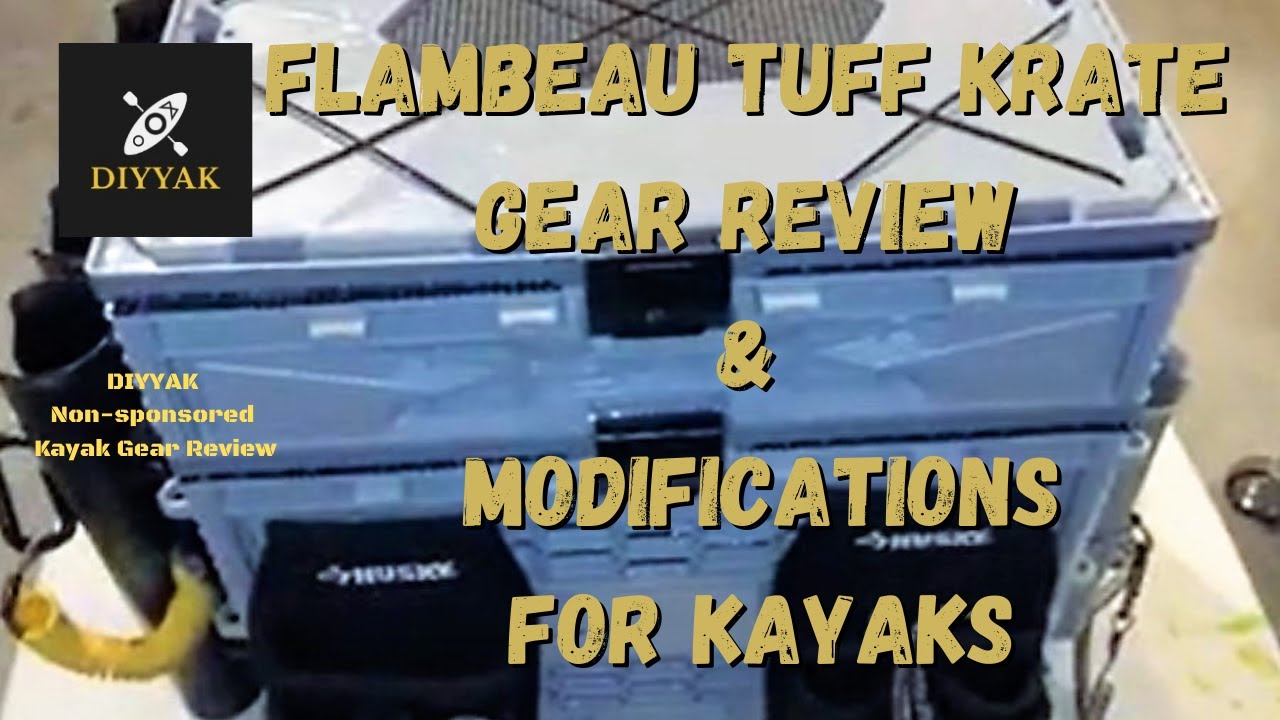 Flambeau Tuff Krate Premium Modifications - Kayak Crate