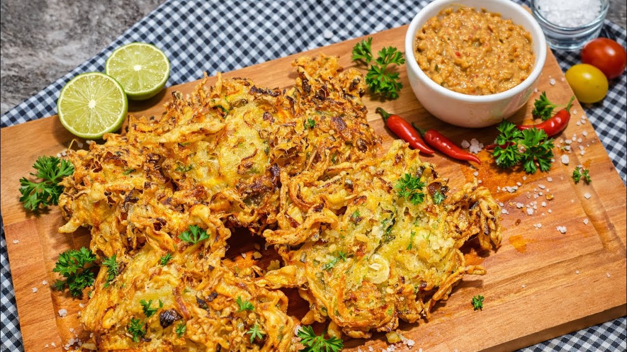 Bakwan Sayur Super Renyah! Sekali Gigit Langsung Kriuk!