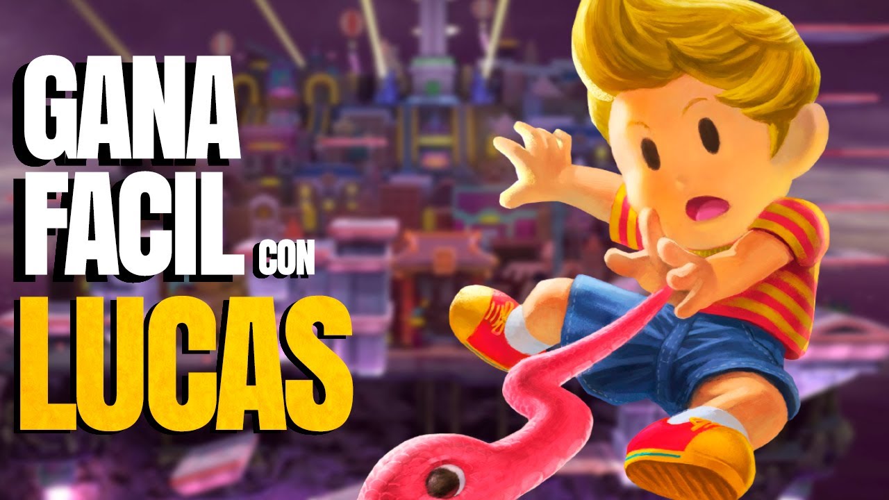 Como Usar A LUCAS En SMASH ULTIMATE
