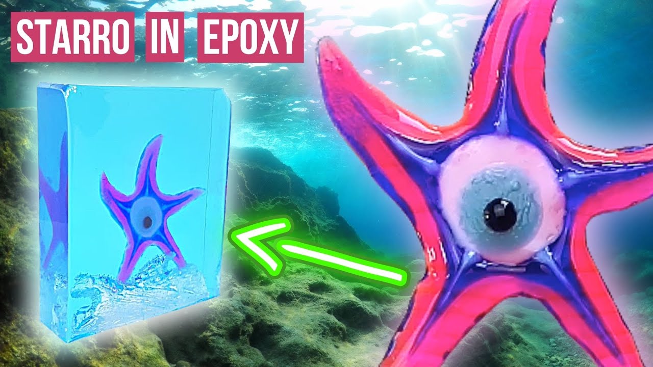 Starro in Epoxy Resin | DIY | Resin Art