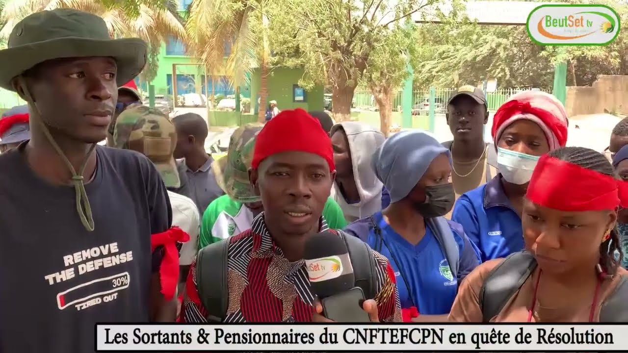 ‘’Nous sollicitons le PM Ousmane Sonko pour…’’ les Sortants et Pensionnaires du CNFTEFCNP veulent…