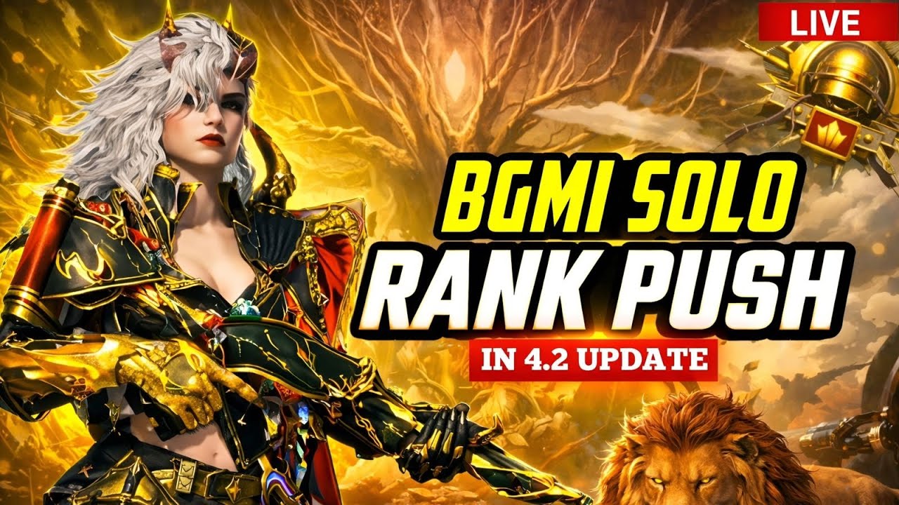 LIVE 🔴BGMI | FULL AGGRESSION SQUAD RUSH 🔥 
