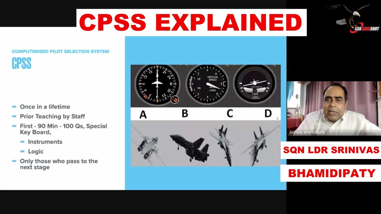 How To Clear The CPSS & Become A Flying Officer by Sqn Ldr Srinivas Bhamidipaty | Crack AFSB