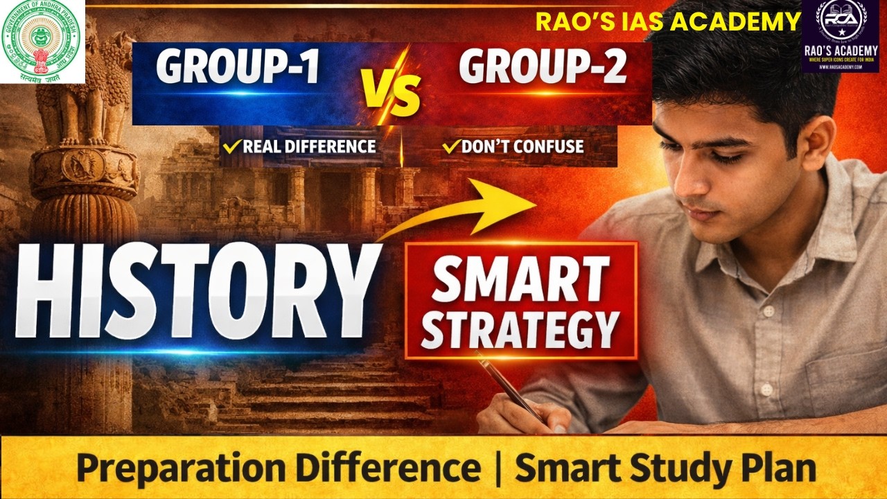APPSC GROUP-1 & 2 2026 HISTORY SMART PREPARATION STRATEGY#APPSC #APPSCGroup1 #APPSCGroup2 #history