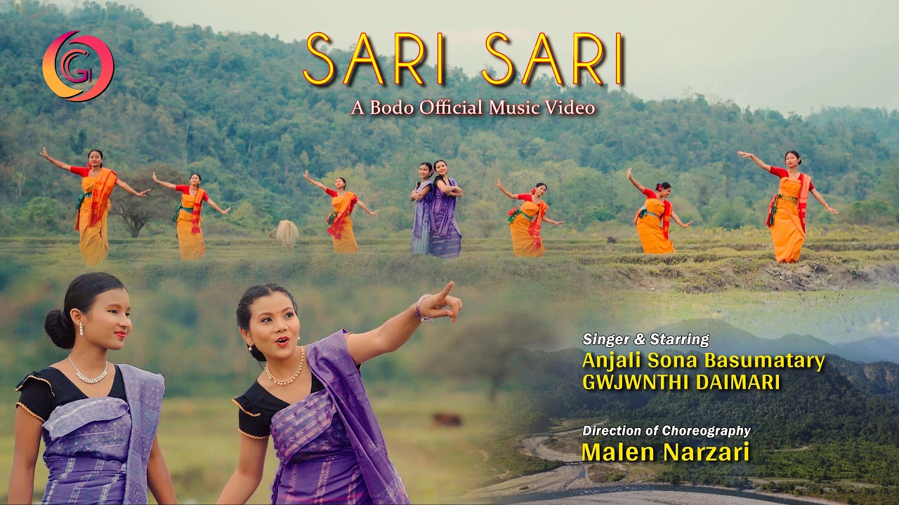 SARI SARI  || Official Bodo Music Video || Anjali Sona Basumatari ft. Gwjwnthi Daimari