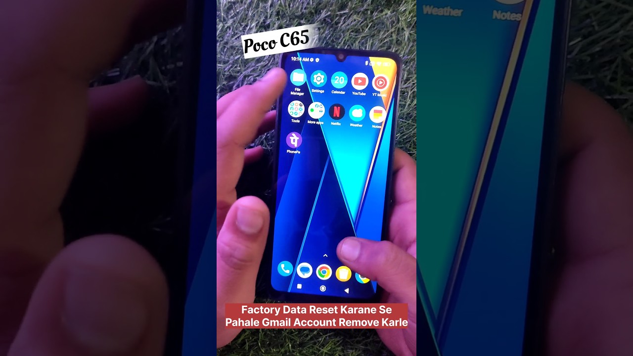 How To Hard Reset POCO C65 ⚡ POCO Mobile Factory Data Reset Kaise Kare 🔥🔥 #shorts #viral #pococ65