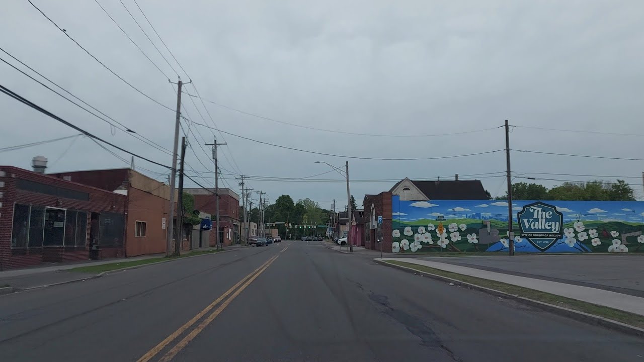 Driving from Syracuse to Cardiff, New York