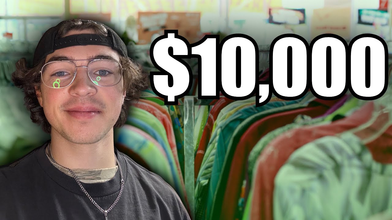 Is it POSSIBLE to make $10,000 from thrifting with $0?