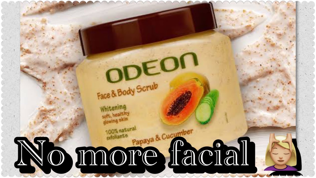 ODEON face nd body whitening scrub (try Now)👍