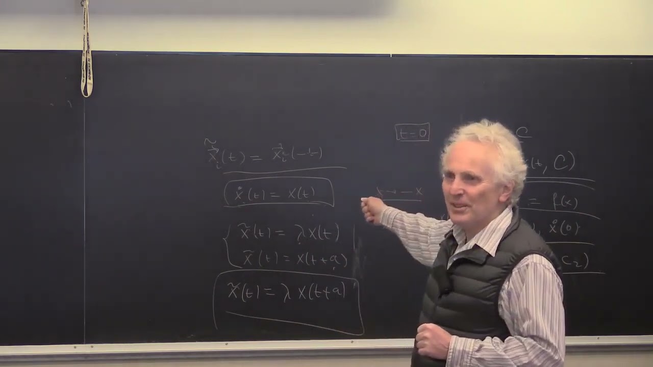 Lecture 1 - Polyakov's Lectures on Modern Classical Dynamics