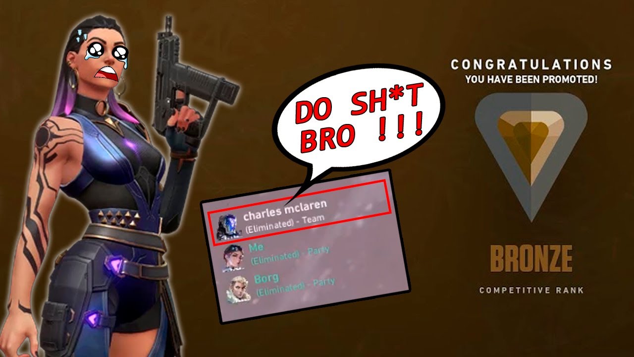 I'm NOT going BACK TO BRONZE! - Valorant Ranked Gameplay