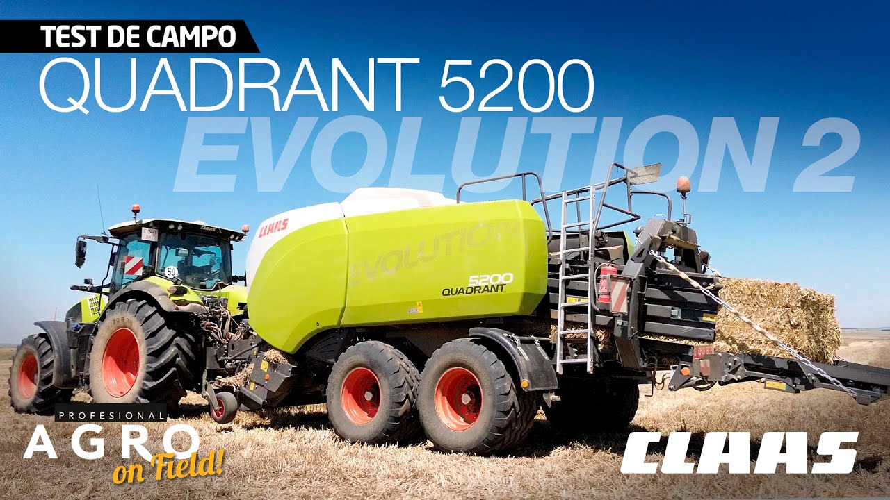 EMPACADORA CLAAS QUADRANT 5200 EVOLUTION 2. Big baler