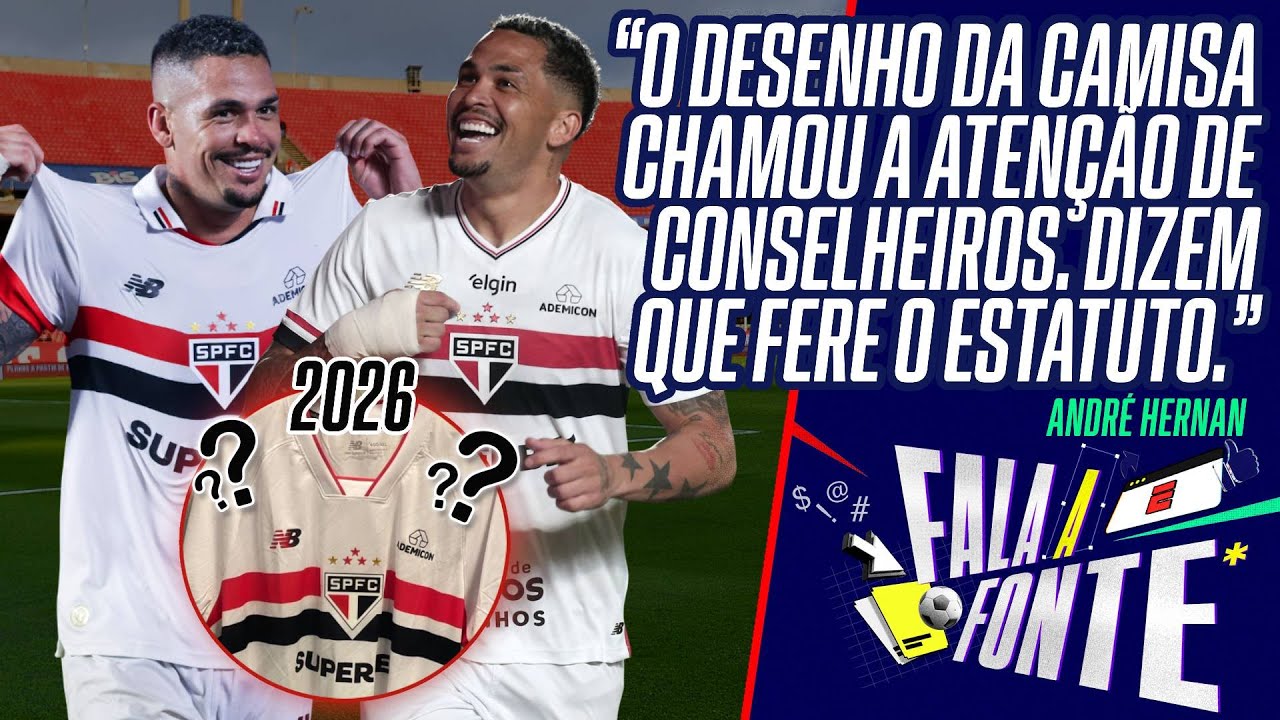 POSSÍVEL CAMISA NOVA DO SÃO PAULO 'VAZA' E GERA DEBATE: FERE O ESTATUTO DO CLUBE? ENTENDA