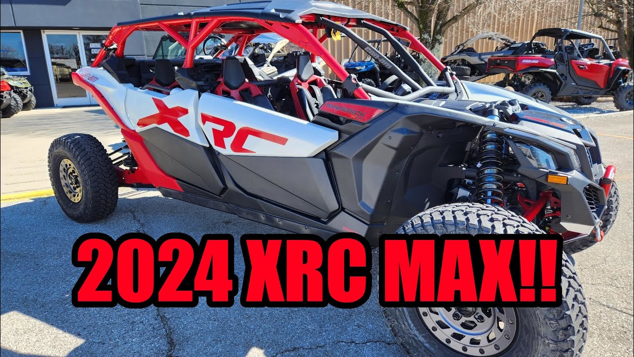 Прогулка по Can Am Maverick X3 XRC RR Max 2024 года