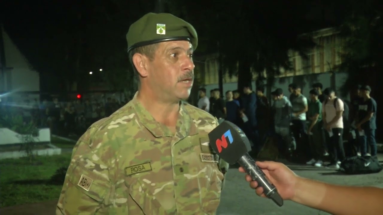 Instrucción para el Servicio Militar Voluntario: el Mayor Mario Luis Rosa detalló el plan de trabajo