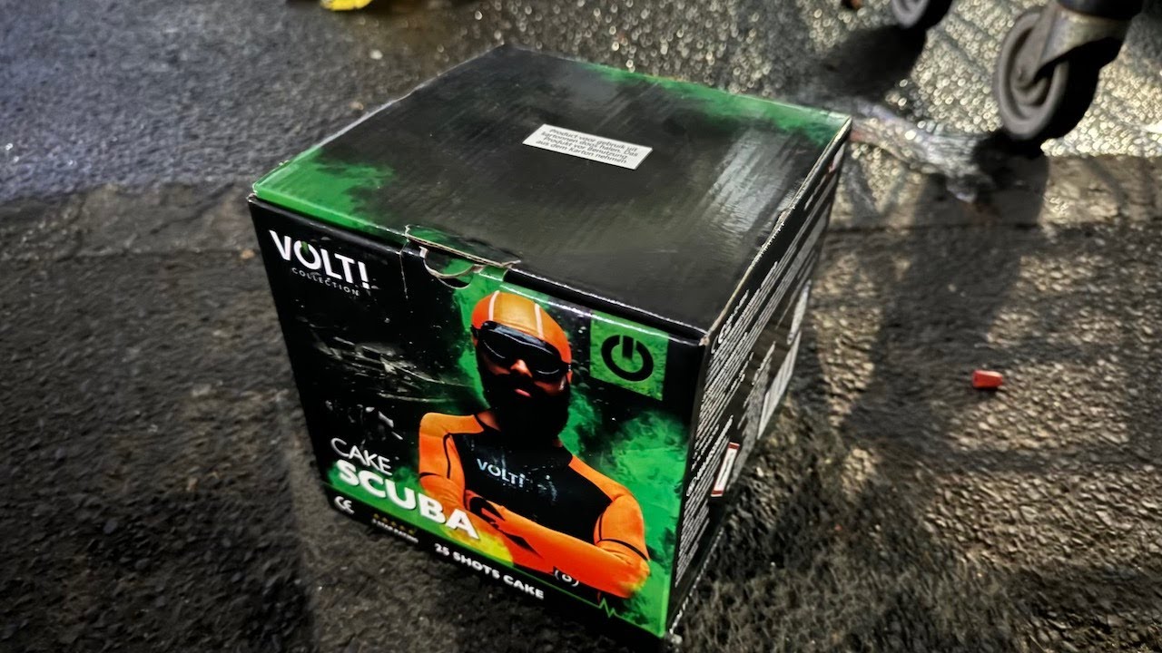 CAKE SCUBA BATTERIE | VOLT FIREWORKS | LESLI FIREWORKS
