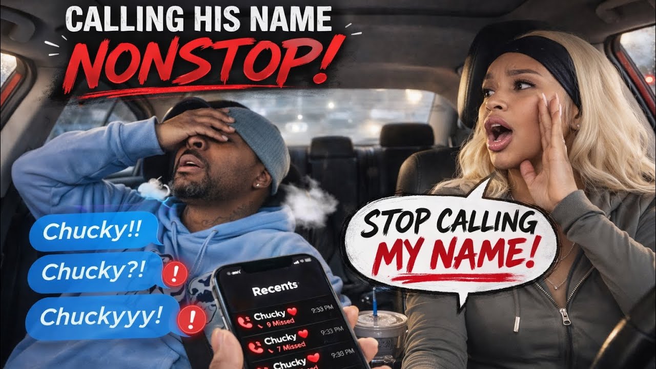 Constantly Calling my Angry Uncles name then going Completely Silent and ignoring him *He was heated