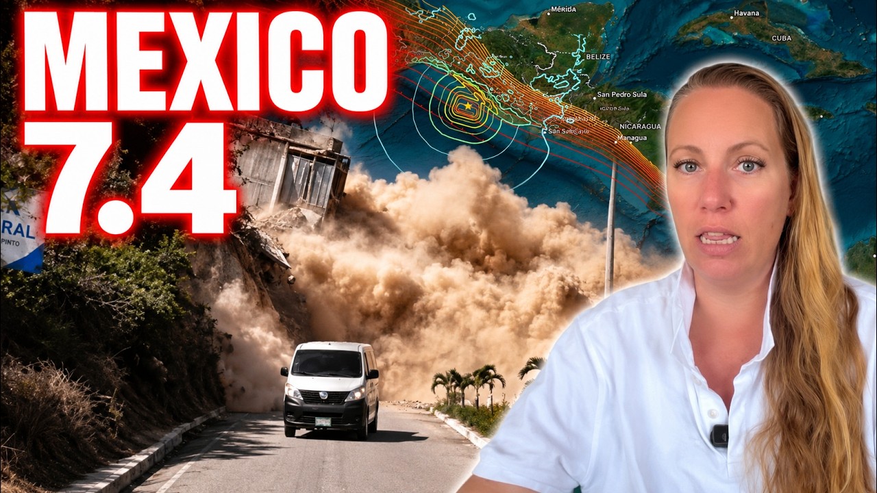 Powerful Earthquake with Tsunami Threat hits MEXICO, GUATEMALA and EL SALVADOR !
