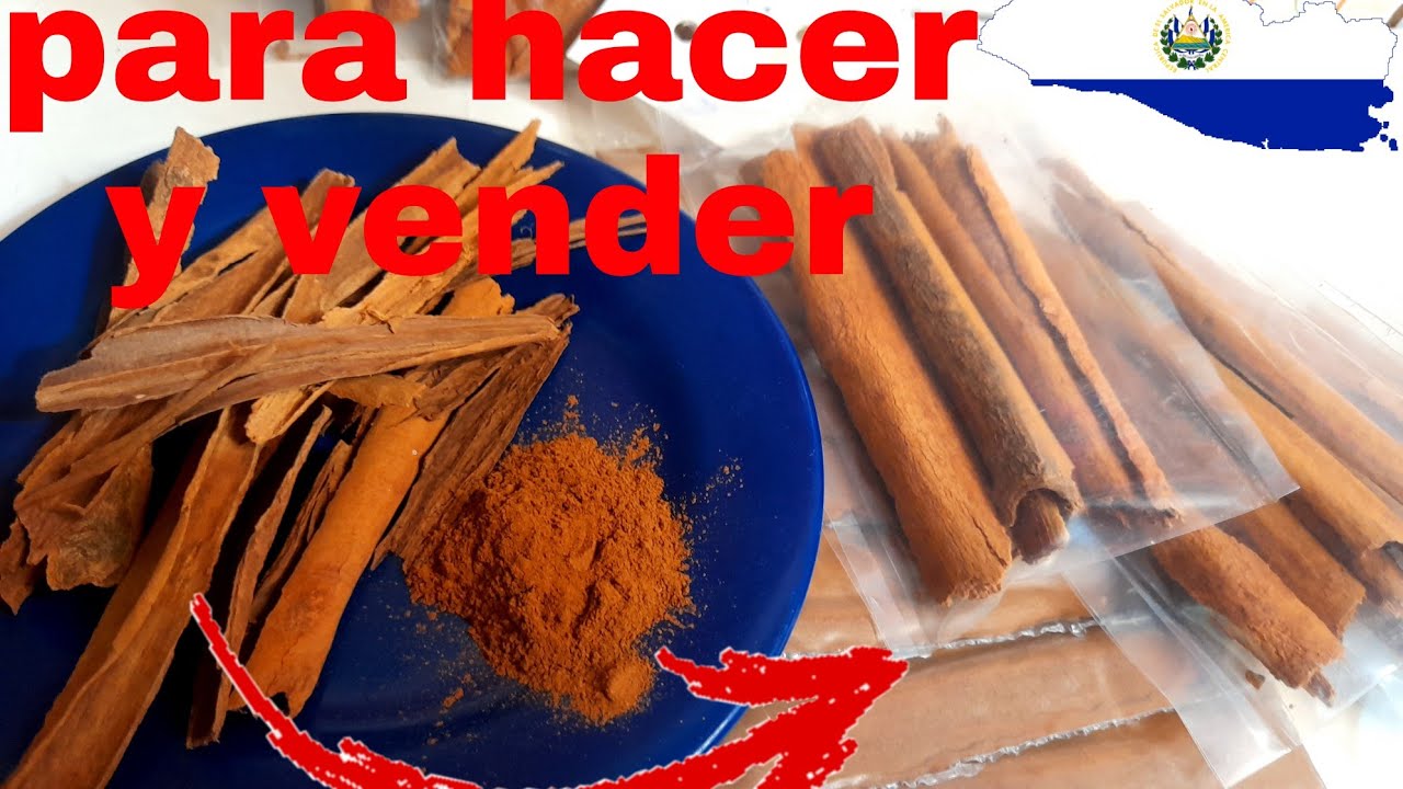 como hacer CANELA  en tiras para tu negocio