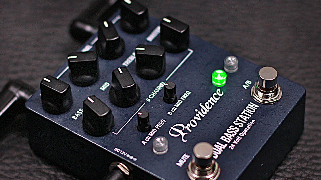 Providence Dual Bass Station DBS-1 Preamp - BASS Demo