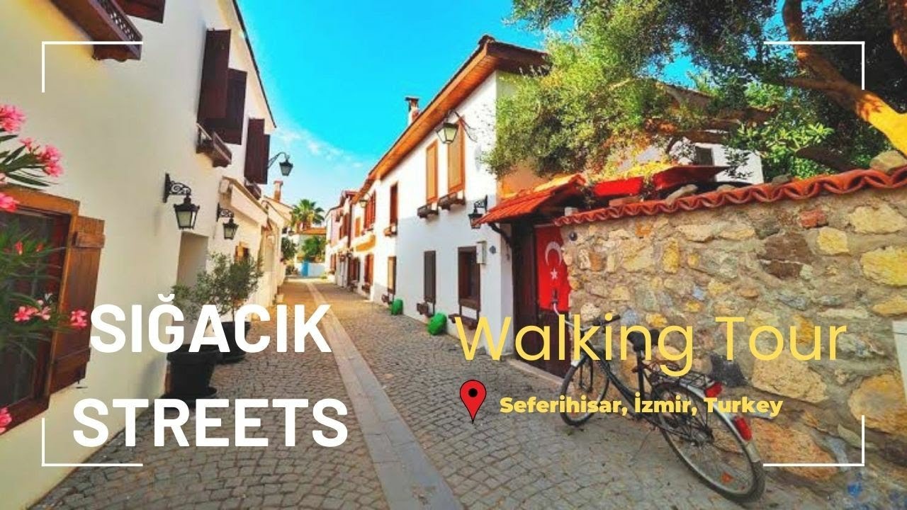 Walking Tour of Sığacık Streets | Exploring Turkey’s Tranquil Cittaslow I Seferihisar, İzmir, Turkey