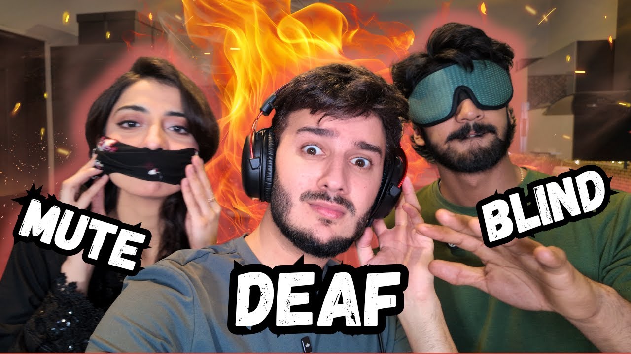 Blind Cooking Challenge! ft. Moeez & Zainab