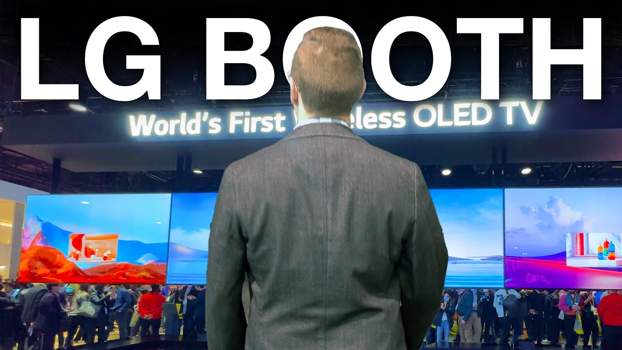 LG Booth Tour 2023 at CES 2023 - Hands on with every product!