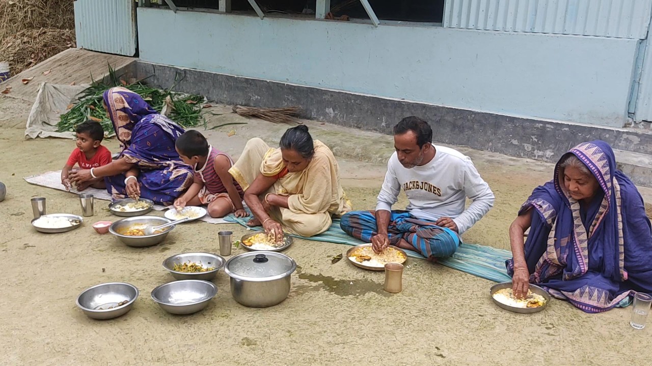 কাকি মাকে এক বেলা খাওয়াতে পেরে ভাল লাগলো 🩷 SHADOW OF VILLAGE
