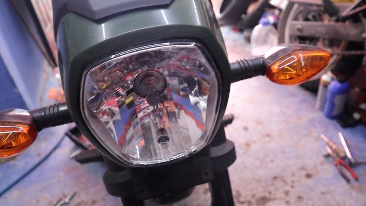 HONDA NAVI CAMBIAR FOCO ALOGENO A LED 🤔  💡