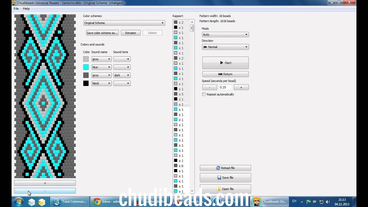 Chudibeads Universal Reader