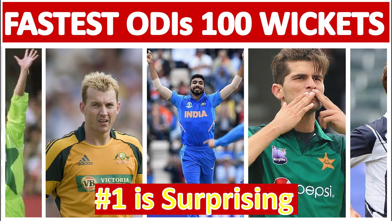 Fastest 100 Wickets in ODI History | Top Bowlers Ranked! Top 15