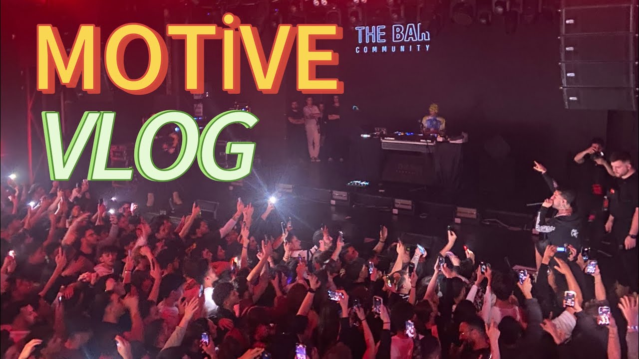 MOTİVE KONSER VLOG 🎤