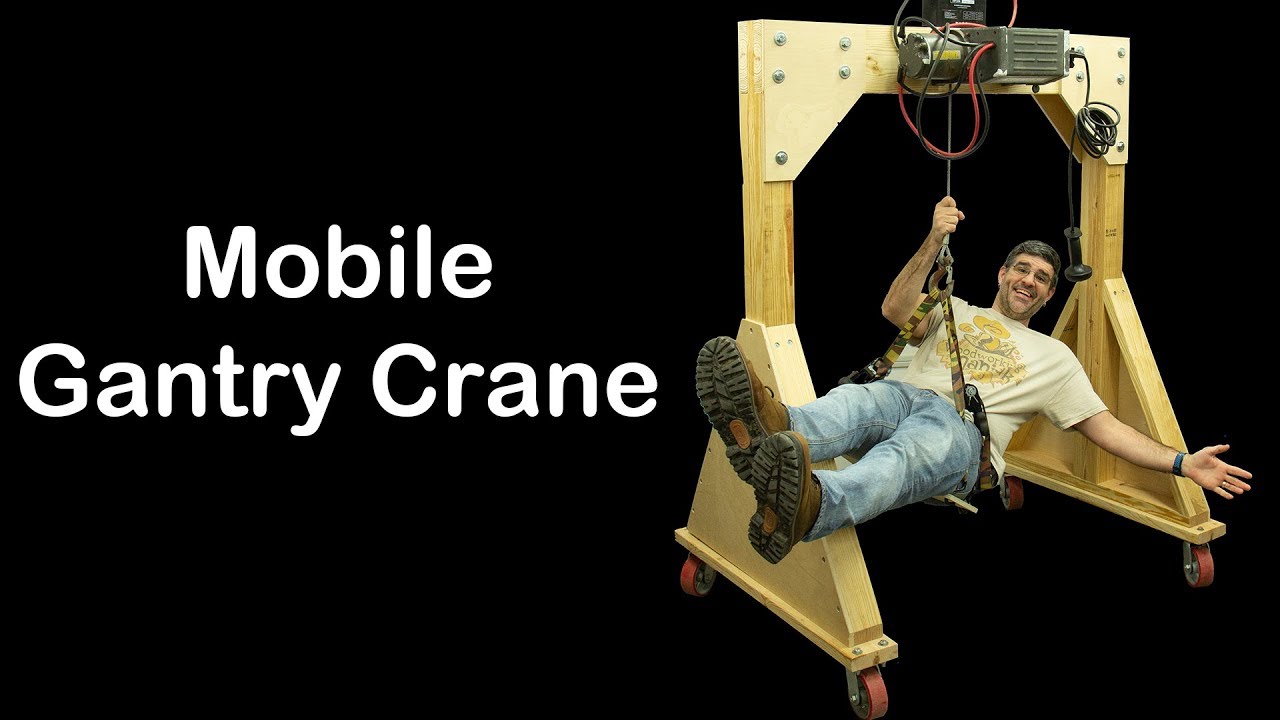 Mobile Gantry Crane! - Is 8000LBS Overkill?
