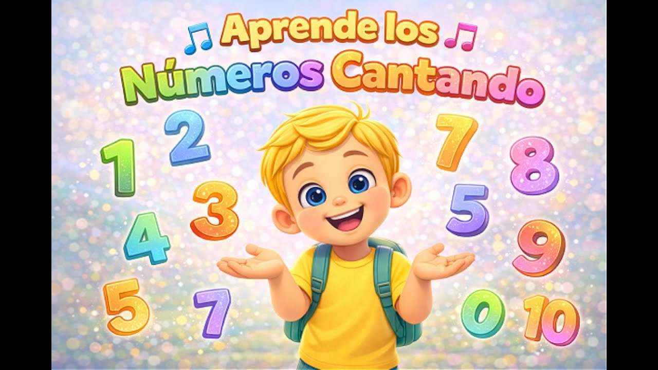 Aprende los Números Cantando 🔢🎶 Canción Infantil Divertida