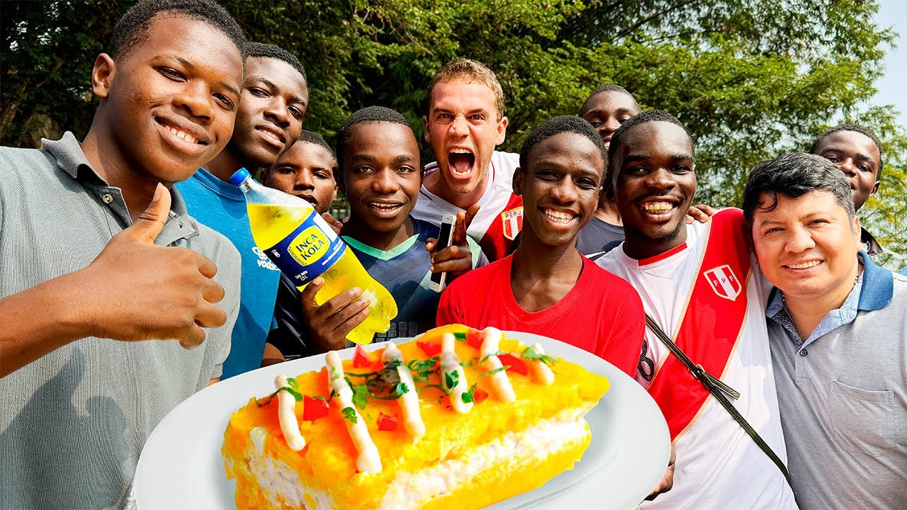 ¡Preparé COMIDA PERUANA en un ORFANATO de ÁFRICA! 🇵🇪 ¡Así reaccionaron!