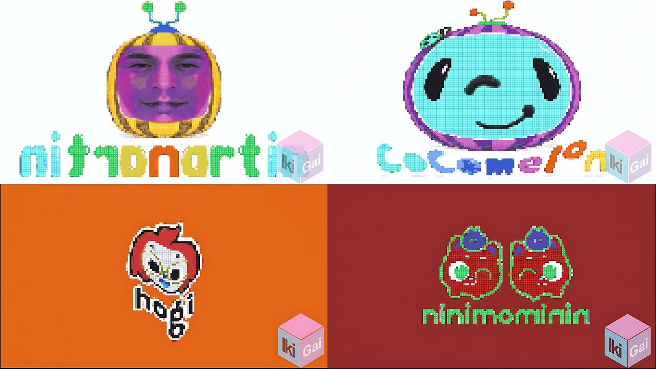Logo Effects Pixel Art Minecraft Compilation
