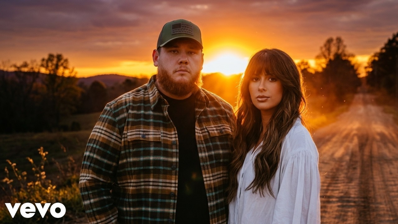 Luke Combs ft. Ella Langley - One Number Away (Lyrics Video 2026)